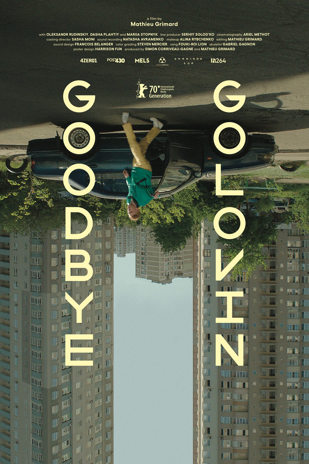 Goodbye Golovin - A film by Mathieu Grimard - Poster